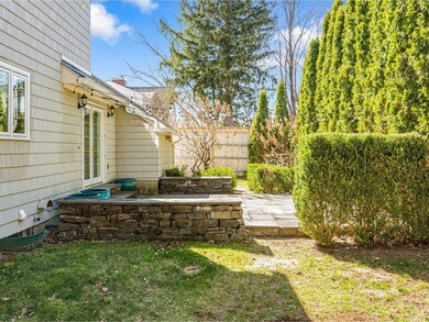 Stone Patio off Kitchen