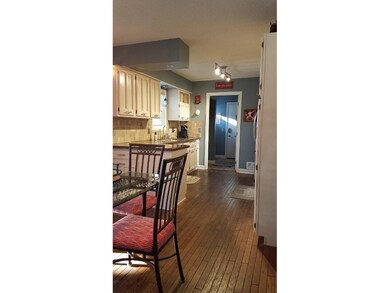 Kitchen with an informal dining area, also has und