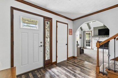 Foyer and stairs