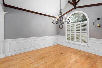 Dining area next to front door entrance