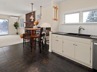 Tiled Kitchen/Dining Area