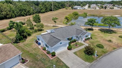 View of the Retention Pond to the right