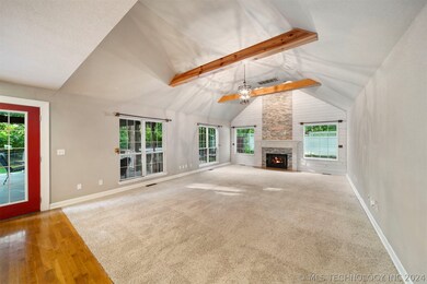 Your living is a blank slate. Huge space with gas