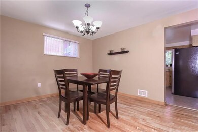 Dining Room: Nicely sized dining room with newer w