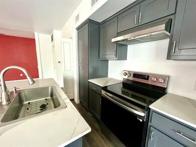 Modern appliances with quartz countertops