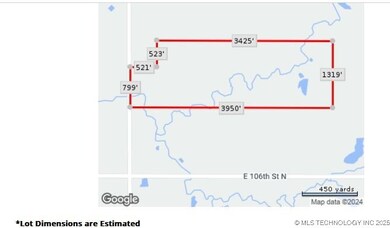 Approx Land Dimensions - 113.73 acres