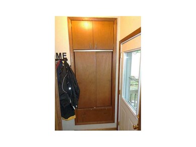 . Built in storage off of back door entry