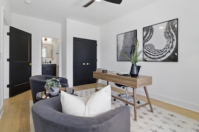 1st bedroom/Office w/attached full bath