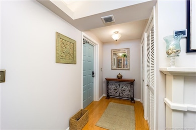 Engineered wood floor. Closet & 2023 A/C