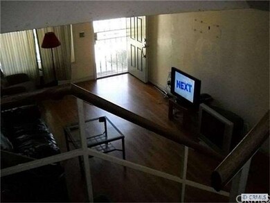 Living room from upstairs