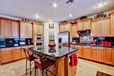 Chef's kitchen with large island
