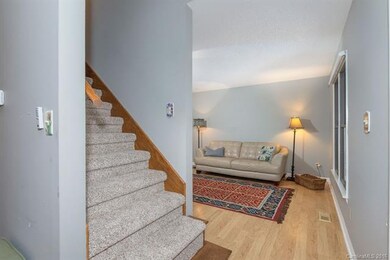 Stairs Lead to Bedrooms