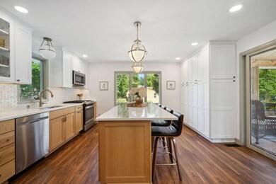 Huge kitchen renovation in 2021. Island seats 6, new appliances and lots of storage