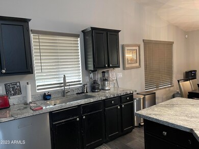kitchen sink area