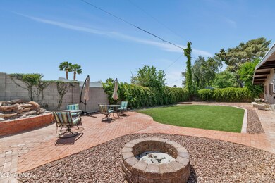 Firepit and Water feature
