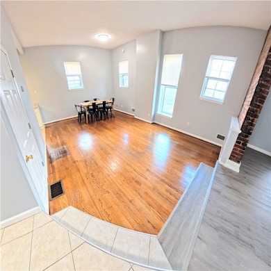 open concept living space