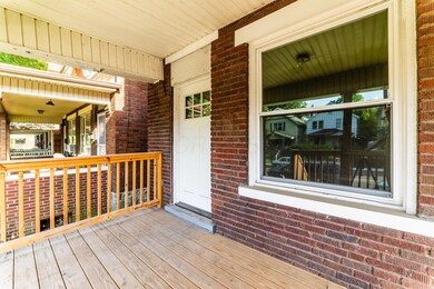 New porch & front doors