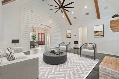 Virtually Staged Living Room