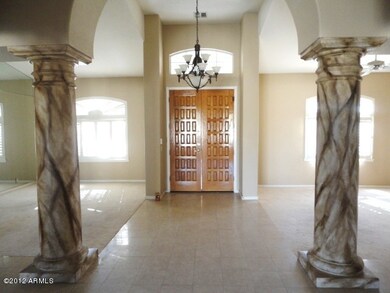 Luxurious Entry with Faux Columns