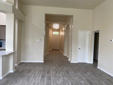 Grand entry way welcomes you from the elegant livi