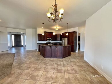 Dining room, kitchen view