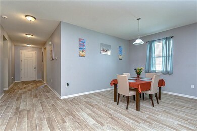 Foyer and Dining room