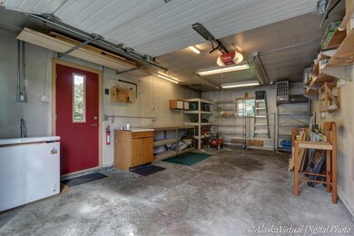 Interior garage view
