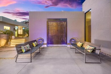 Courtyard with Waterfall feature