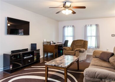 With windows on both sides of the room, the family