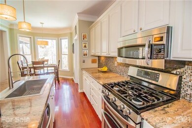 Farmhouse sink and gas range