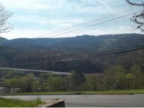 view from fonrt of house