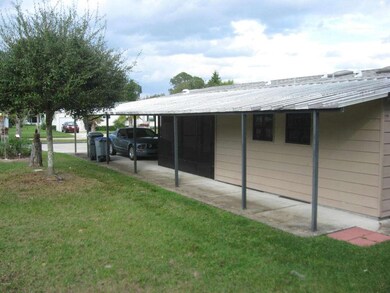 Covered Side Area from Back Yard