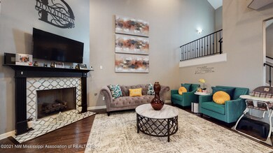 Corner Fireplace