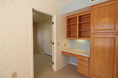 Built-In Desk and Storage