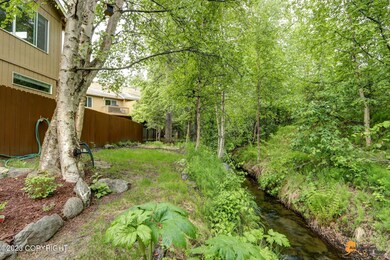 Side Yard next to Campbell Creek