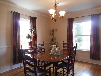 Bright & Freshly Painted Formal Dining Room
