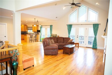 Beautiful hardwood flooring.