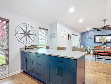 Bar area in open kitchen Great for entertaining