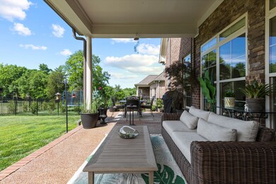 Enjoy the expanded patio, which gives you an option for either sun or shade.  