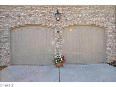 Exterior Front. Two car garages