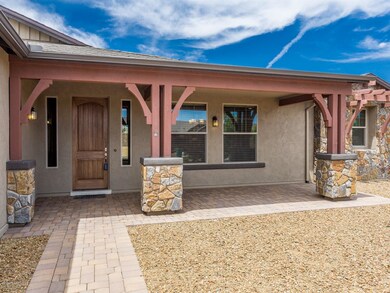 Paver Entry and Covered Front Porch
