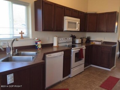 Kitchen - Tile floors, cherry cabs