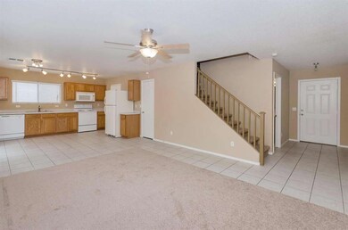 Living Room and Stairs