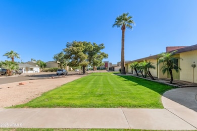 Front yard is maintained by landlord