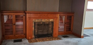 fireplace and built ins