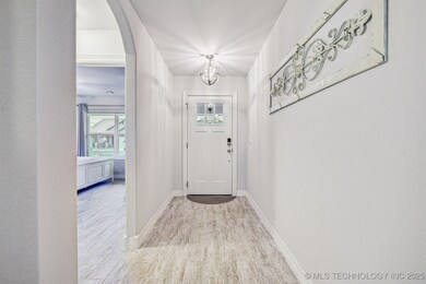 Light and bright entry!