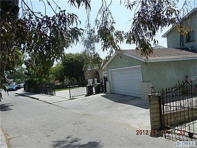 View of Street at Back of Garage
