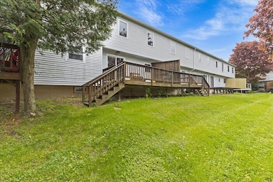 Back perspective with elevated homesite.