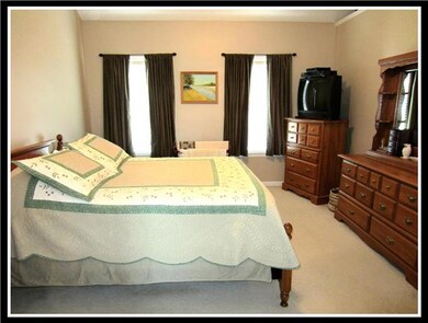 Spacious Master Bedroom Upstairs.