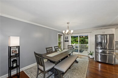 Open Concept Living, Dining and Kitchen